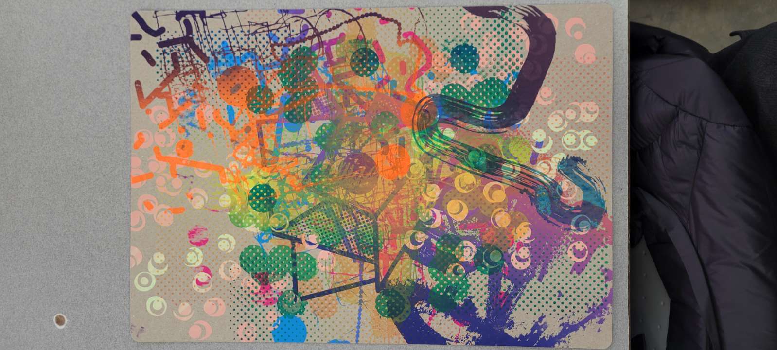 Colorful Screen Print