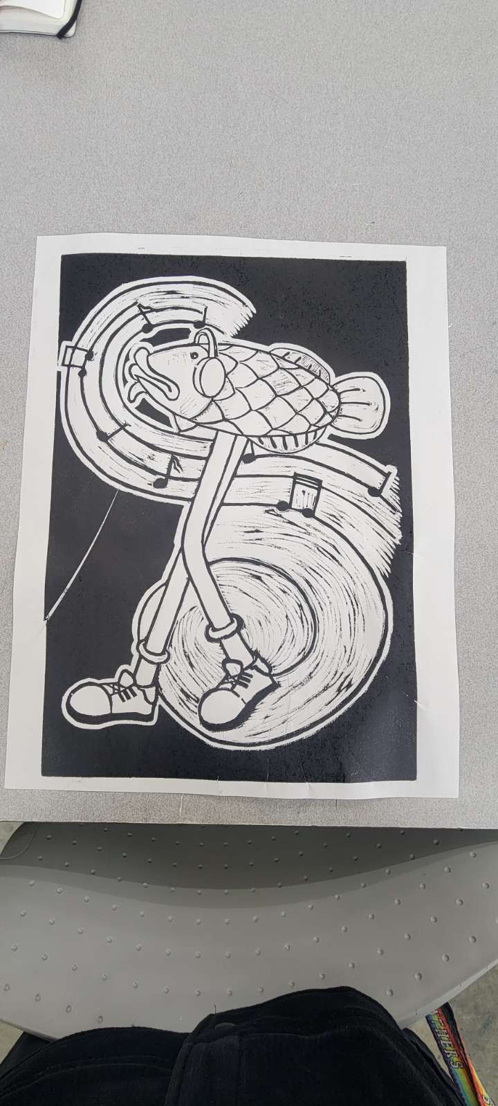 Woodcut Print 2